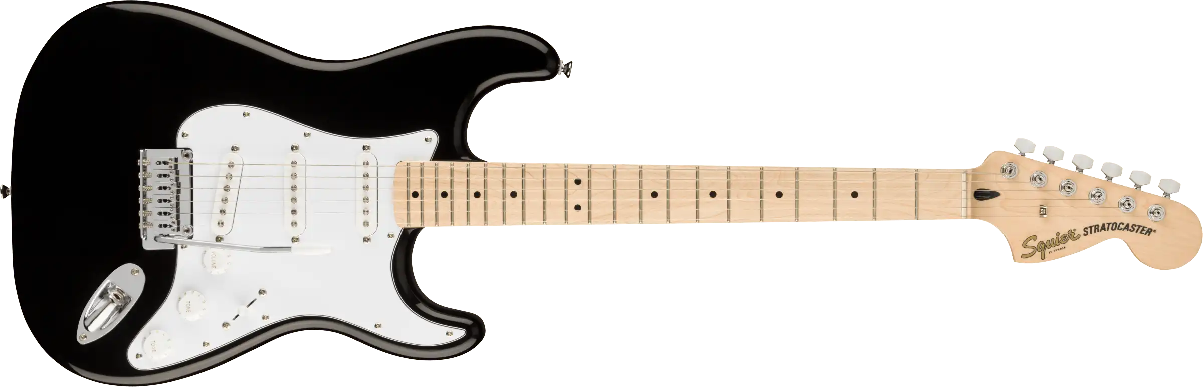 Squier Affinity Series™ Stratocaster®, Maple Fingerboard, Black
